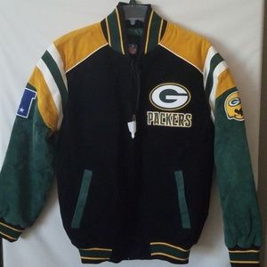 Green Bay Packers premium suede jacket